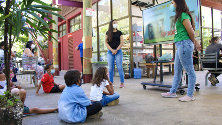 Alunos da Escola Laura Queiroz participam de projeto de educação humanitária e ambiental em Itabirito